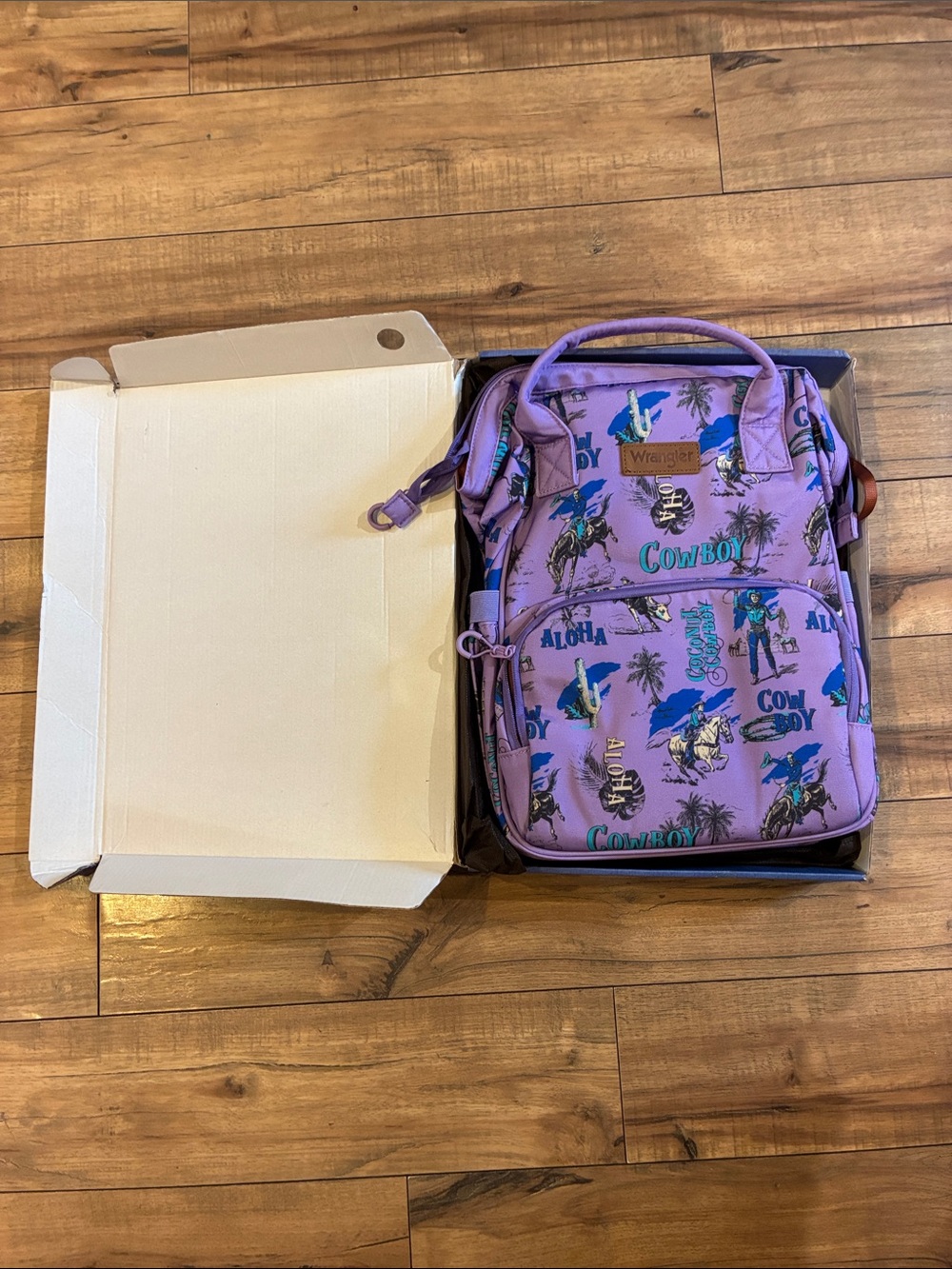 Wrangler Cowboy Western Backpack or Baby Diaper Bag
